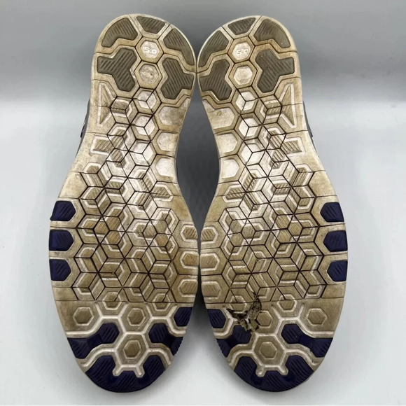 Nike Free 5.0 TR Fit 5 Print Women’s 8.5 Wolf Gray Purple Running 704695-005 - Picture 6 of 8